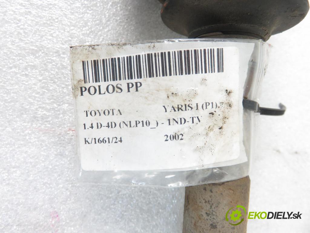 TOYOTA YARIS (_P1_) HB 2002 55,00 1.4 D-4D (NLP10_) - 1ND-TV 1364,00 Poloos PP