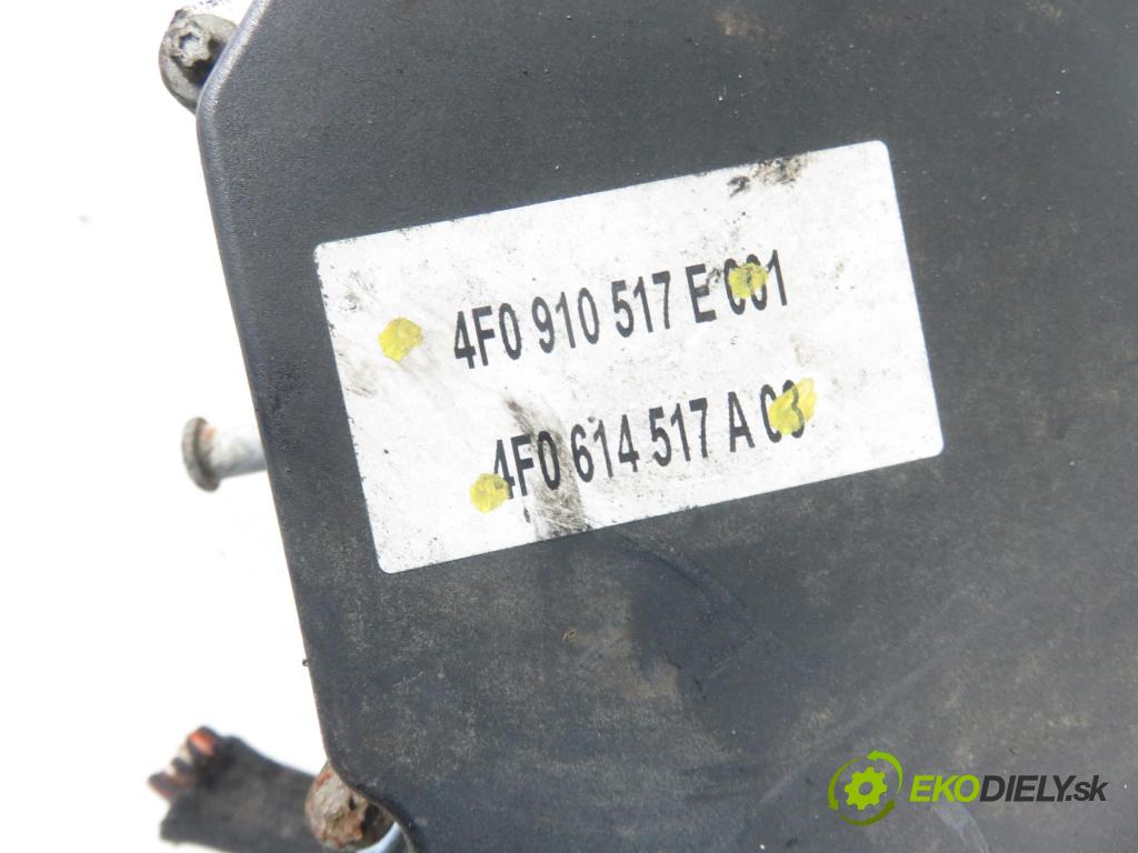 AUDI A6 (4F2, C6) SEDAN 2004 165,00 3.0 TDI quattro - BMK 2967,00 Pumpa ABS 0265950359 ; 4F0910517E ; 4F0614517A (Pumpy ABS)