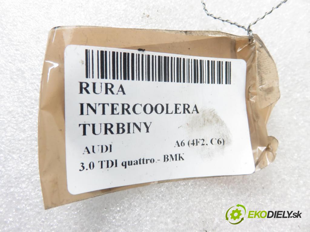 AUDI A6 (4F2, C6) SEDAN 2004 165,00 3.0 TDI quattro - BMK 2967,00 Rúra intercoolera turba 4F0145738F