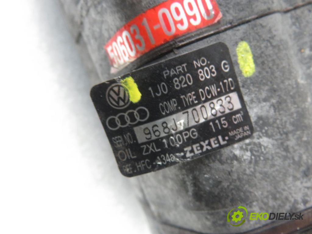 VW GOLF IV (1J1) HB 2000 55,00 1.4 16V - APE 1390,00 KOMPRESOR: klimatizácie 1J0820803G (Kompresory klimatizácie)