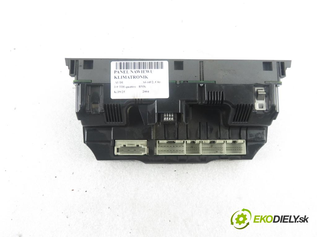 AUDI A6 (4F2, C6) SEDAN 2004 165,00 3.0 TDI quattro - BMK 2967,00 Panel kúrenia KLIMATRONIK 4F1820043J ; 4F0910043