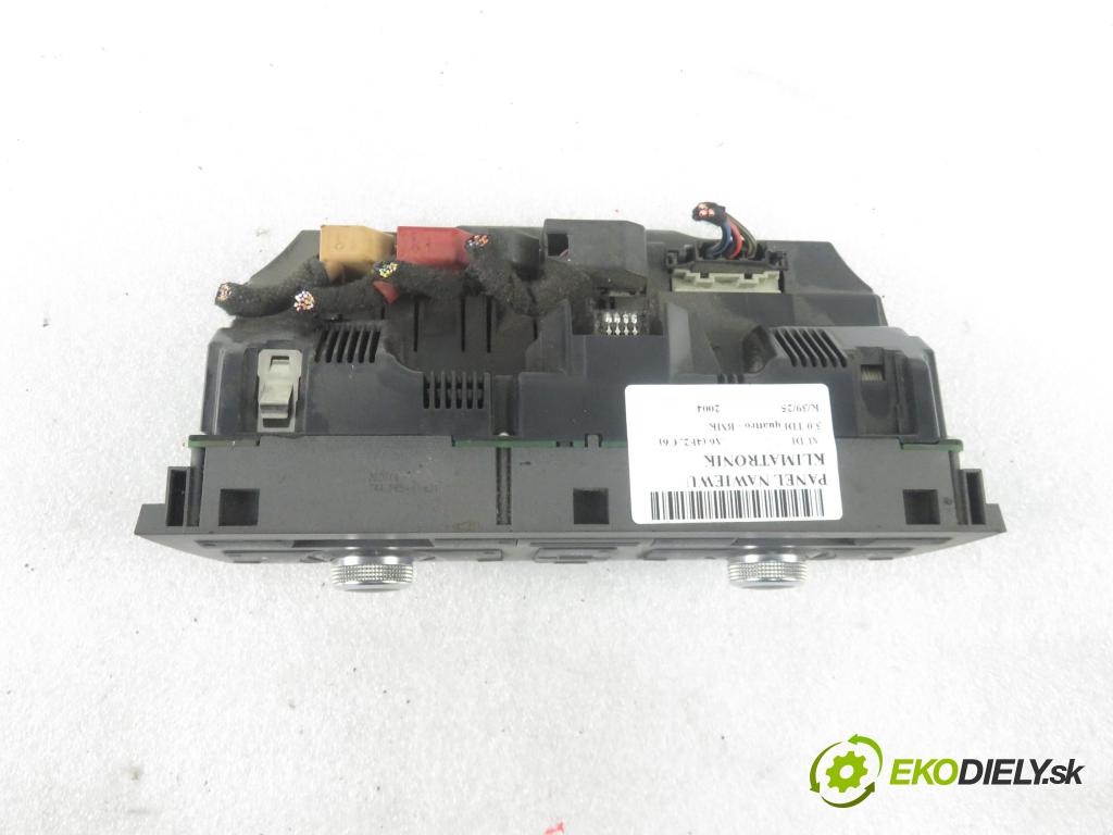 AUDI A6 (4F2, C6) SEDAN 2004 165,00 3.0 TDI quattro - BMK 2967,00 Panel kúrenia KLIMATRONIK 4F1820043J ; 4F0910043