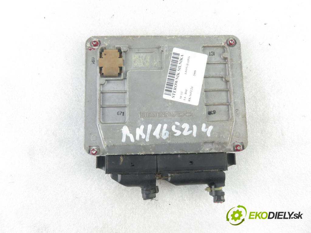 SEAT LEON (1P1) HB 2008 75,00 1.6 - BSE 1595,00 Riadiaca jednotka Motor 06A906033HE ; 5WP4037104