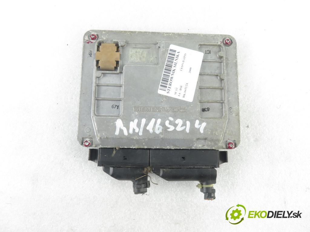 SEAT LEON (1P1) HB 2008 75,00 1.6 - BSE 1595,00 Riadiaca jednotka Motor 06A906033HE ; 5WP4037104