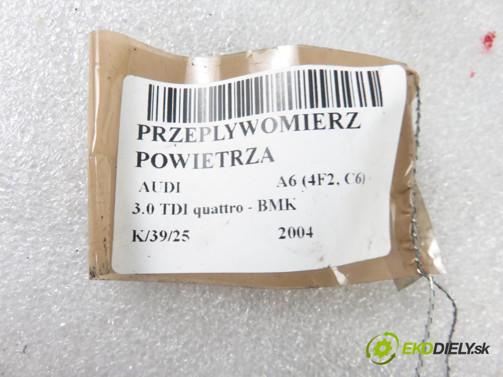 AUDI A6 (4F2, C6) SEDAN 2004 165,00 3.0 TDI quattro - BMK 2967,00 váha vzduchu vzduchu 059906461K ; HTCAFH7046