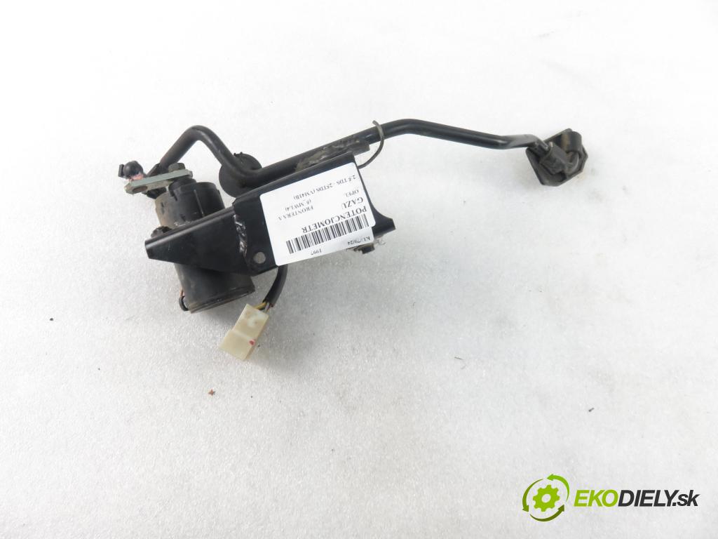 OPEL FRONTERA A (5_MWL4) TERENOWY 1997 85,00 2.5 TDS - 25TDS (VM41B) 2499,00 Potenciometer plynu 0205001055 ; 91153350 (Pedále)