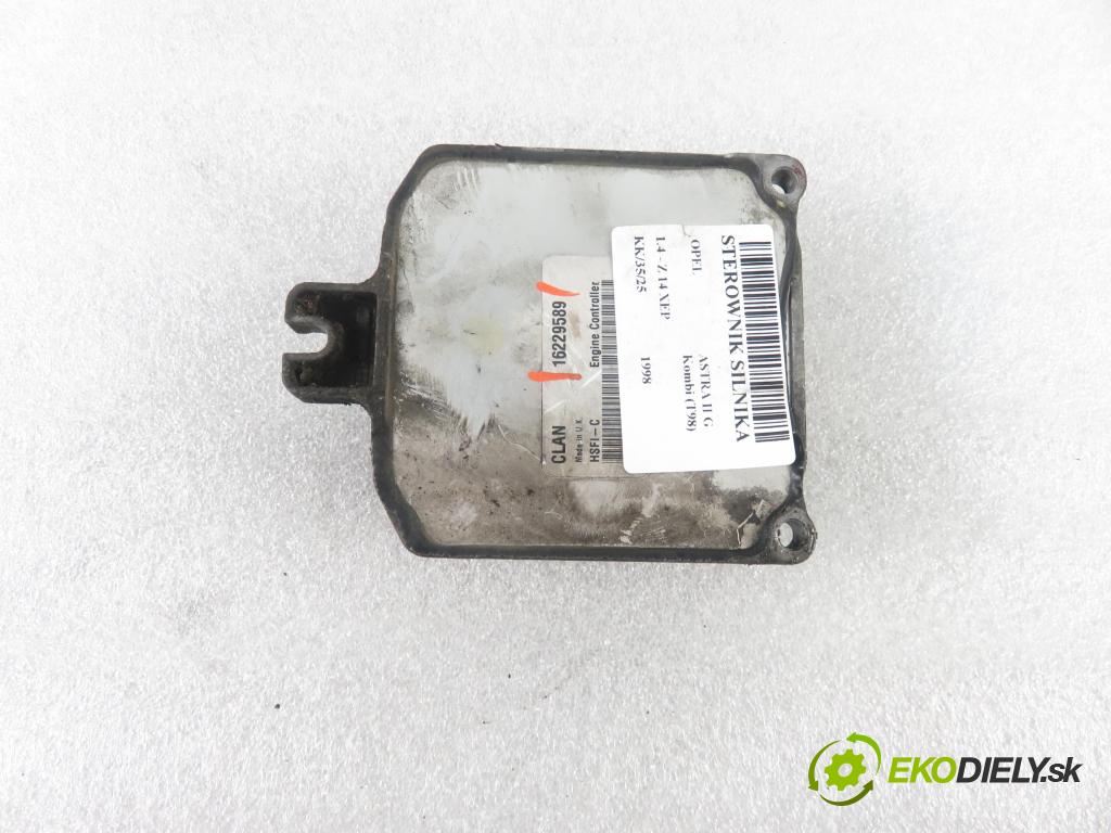 OPEL ASTRA G Kombi (T98) KOMBI 1998 66,00 1.4 - Z 14 XEP 1364,00 Riadiaca jednotka Motor 16229589