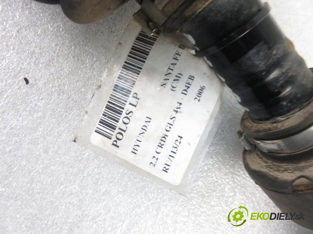HYUNDAI SANTA FÉ II (CM) SUV 2006 110,00 2.2 CRDi GLS 4x4 150 - D4EB 2188,00 Poloos LP 