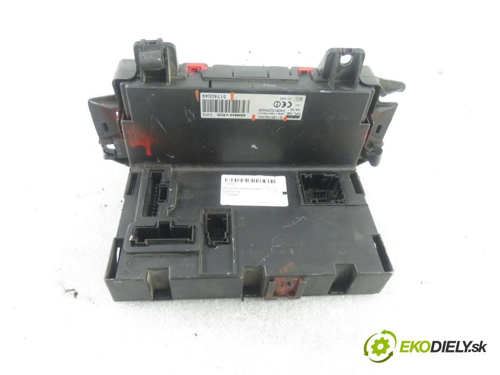 FIAT PANDA (169_) SEDAN 2009 40,00 1.1 54 - 187 A1.000 1108,00 MODUL BSI 51740049 ; S118578020C