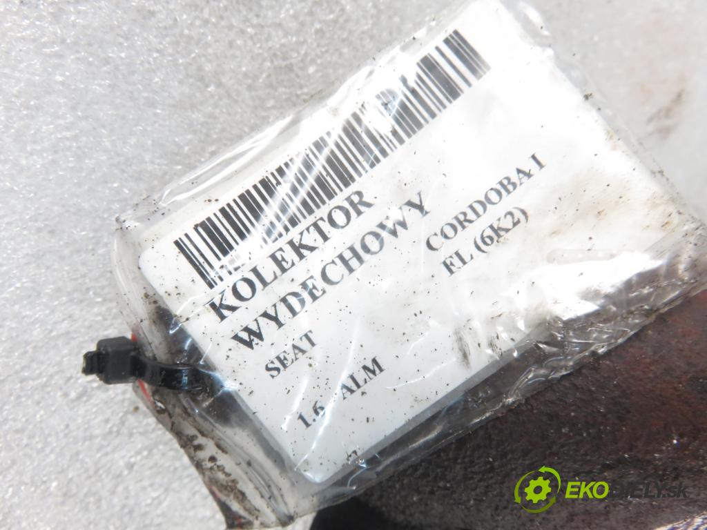 SEAT CORDOBA (6K2) SEDAN 2002 55,00 1.6 - ALM 1598,00 potrubí VYČERPAT: 032253033H (Výfukové potrubí)