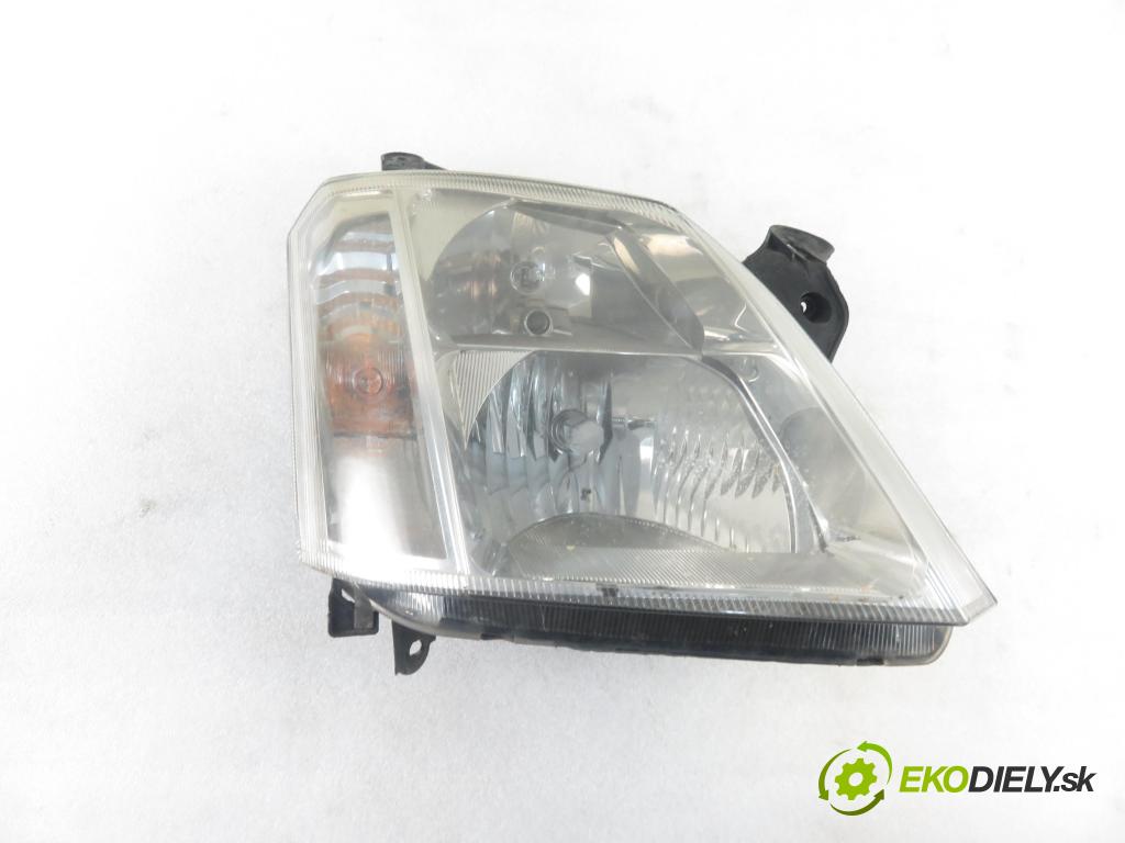 OPEL MERIVA A nadwozie wielkoprzestrzenne (MPV) (X03) HB 2006 77,00 1.6 16V 105 - Z 16 XEP 1598,00 Svetlo PP 93321053