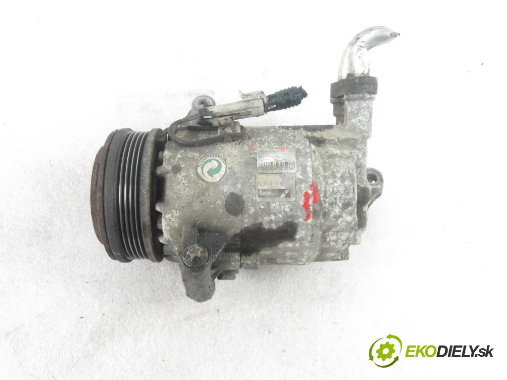 OPEL ASTRA G Kombi (T98) KOMBI 2005 76,00 1.6 16V 103 TwinPort - Z 16 XEP 1598,00 KOMPRESOR: klimatizácie 13124750 (Kompresory klimatizácie)