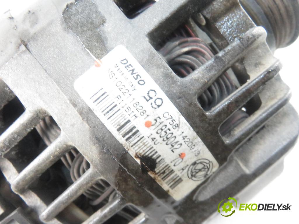 FIAT PANDA (169_) SEDAN 2009 40,00 1.1 54 - 187 A1.000 1108,00 Alternátor 5189042 ; MS1022118281 (Alternátor)