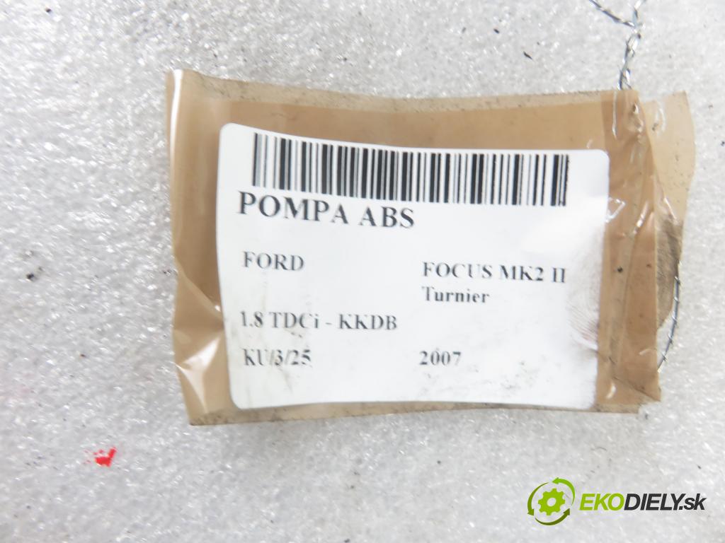 FORD FOCUS II Turnier (DA_, FFS, DS) KOMBI 2007 85,00 1.8 TDCi - KKDA 1753,00 Pumpa ABS 10097001243 (Pumpy ABS)