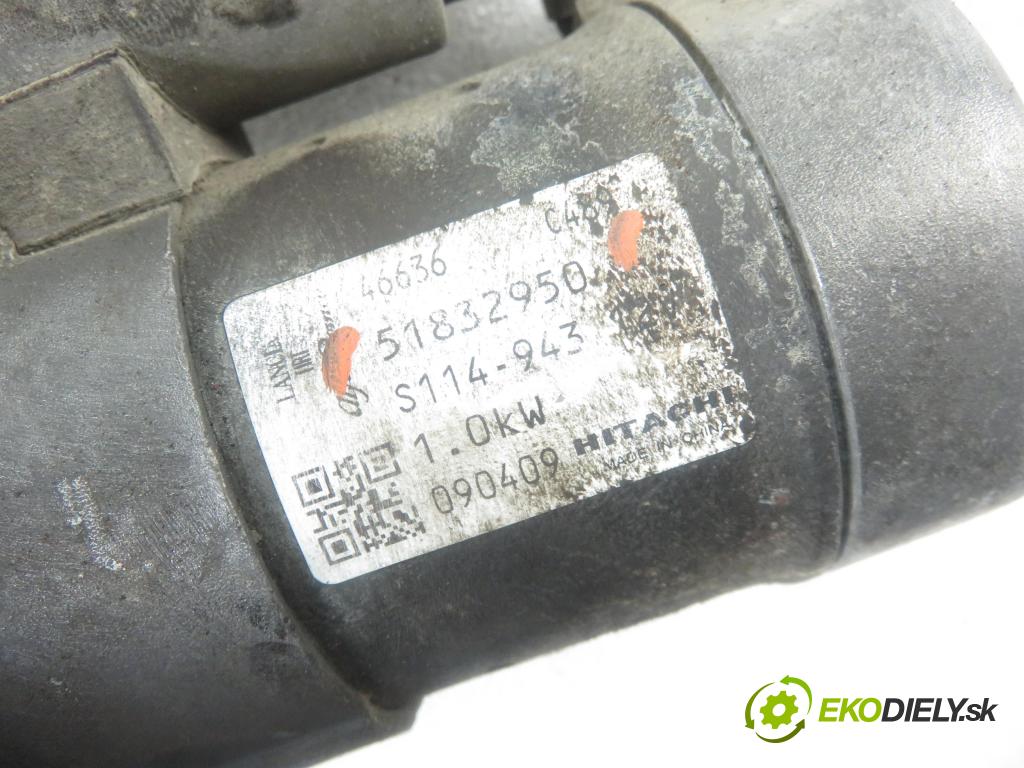 FIAT PANDA (169_) SEDAN 2009 40,00 1.1 54 - 187 A1.000 1108,00 Štartér 51832950 (Štartéry)