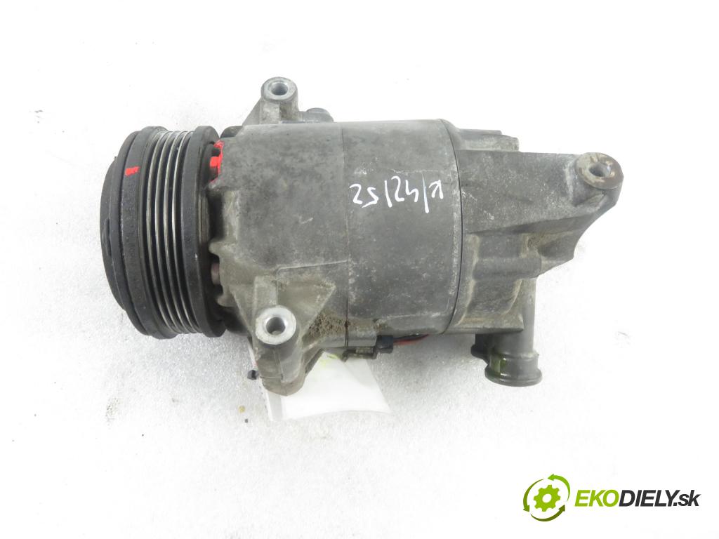 OPEL MERIVA A nadwozie wielkoprzestrzenne (MPV) (X03) HB 2006 77,00 1.6 16V 105 - Z 16 XEP 1598,00 KOMPRESOR: klimatizácie 13124750 (Kompresory klimatizácie)