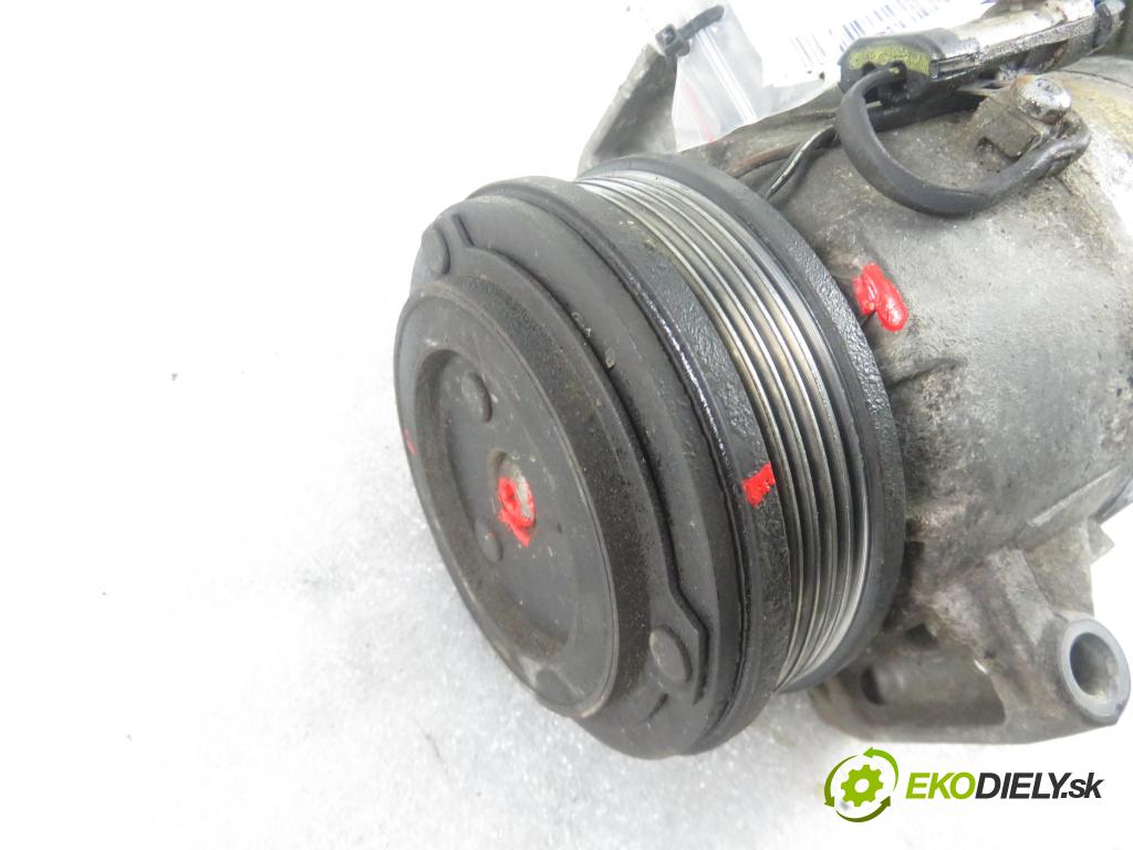 OPEL MERIVA A nadwozie wielkoprzestrzenne (MPV) (X03) HB 2006 77,00 1.6 16V 105 - Z 16 XEP 1598,00 KOMPRESOR: klimatizácie 13124750 (Kompresory klimatizácie)