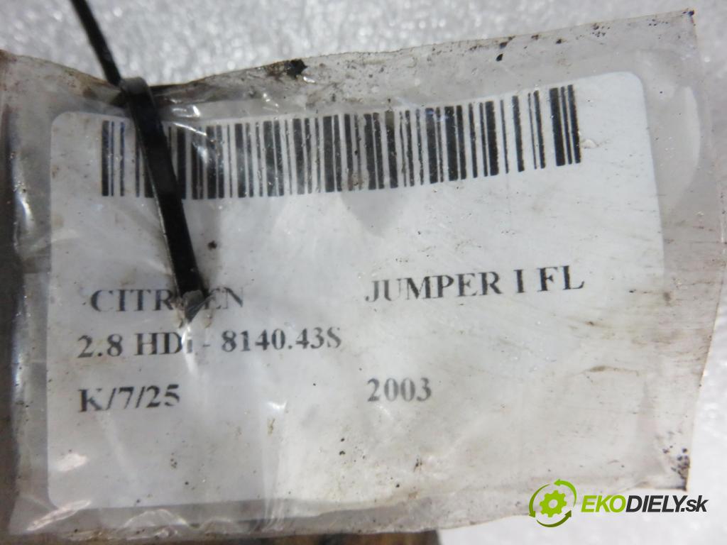 CITROEN JUMPER Skrzynia (244) FURGON 2003 94,00 2.8 HDi - 8140.43S 2798,00 listové pero ZADNÍ: