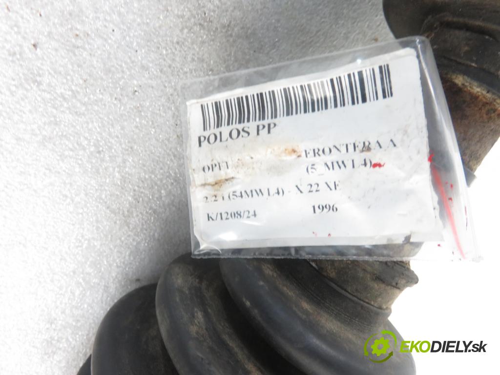 OPEL FRONTERA A (5_MWL4) TERENOWY 1996 100,00 2.2 i (54MWL4) - X 22 XE 2198,00 Poloos PP 