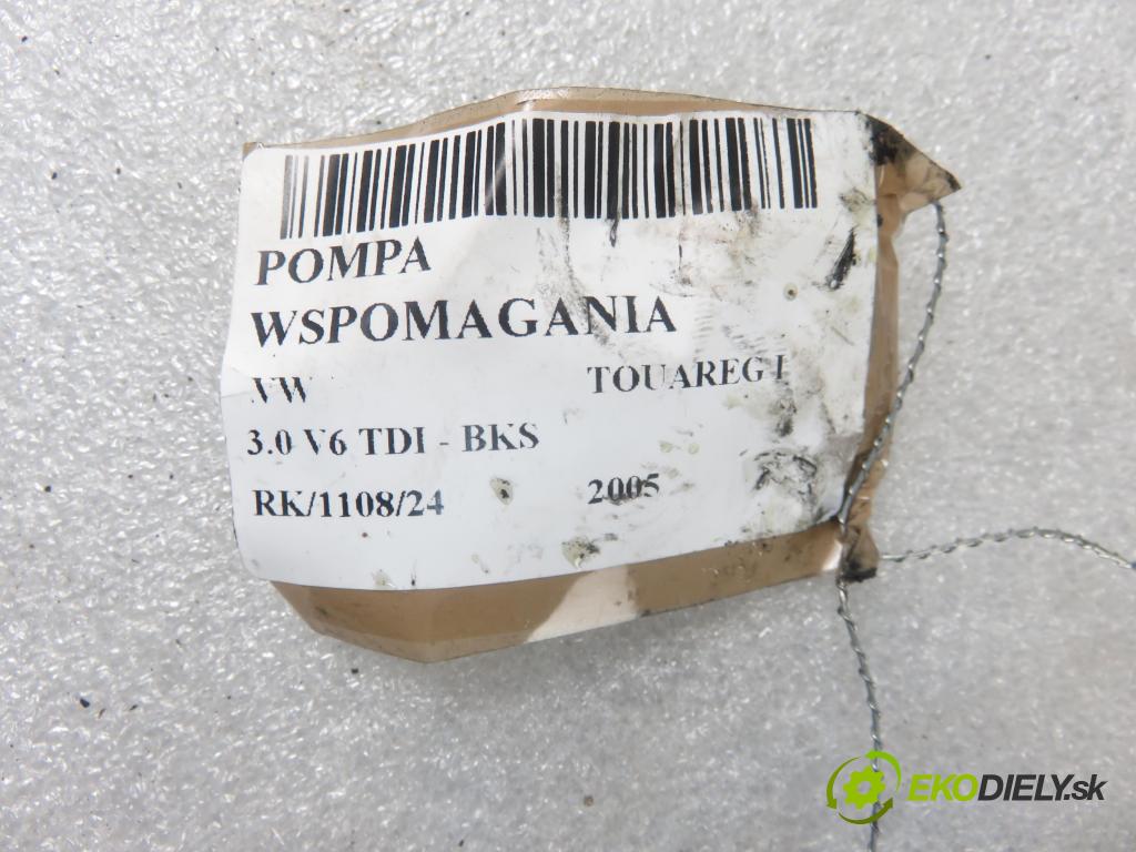 VW TOUAREG (7LA, 7L6, 7L7) SUV 2005 165,00 3.0 V6 TDI 224 - BKS 2967,00 Pumpa servočerpadlo 7L6422154A (Servočerpadlá, pumpy riadenia)