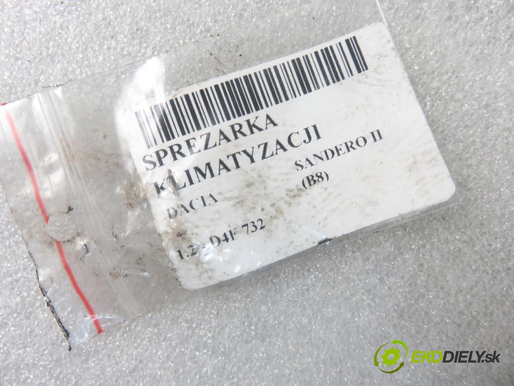 DACIA SANDERO II HB 2015 55,00 1.2 75 - D4F 732 1149,00 KOMPRESOR: klimatizácie 926006775R (Kompresory klimatizácie)