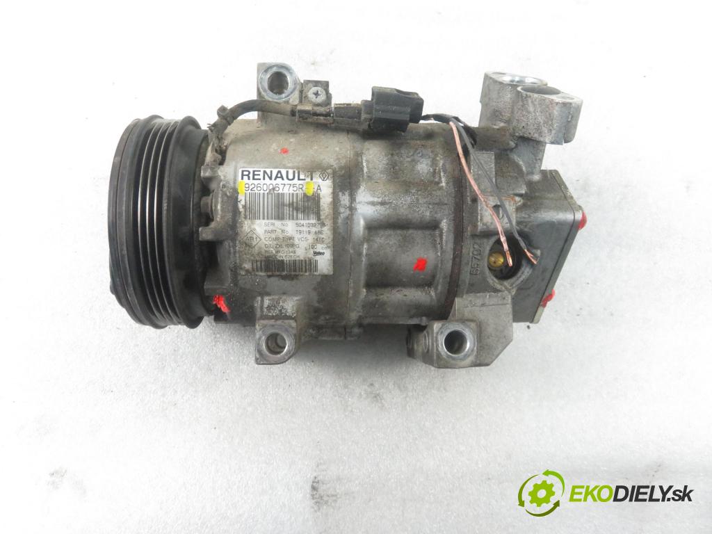 DACIA SANDERO II HB 2015 55,00 1.2 75 - D4F 732 1149,00 KOMPRESOR: klimatizácie 926006775R (Kompresory klimatizácie)
