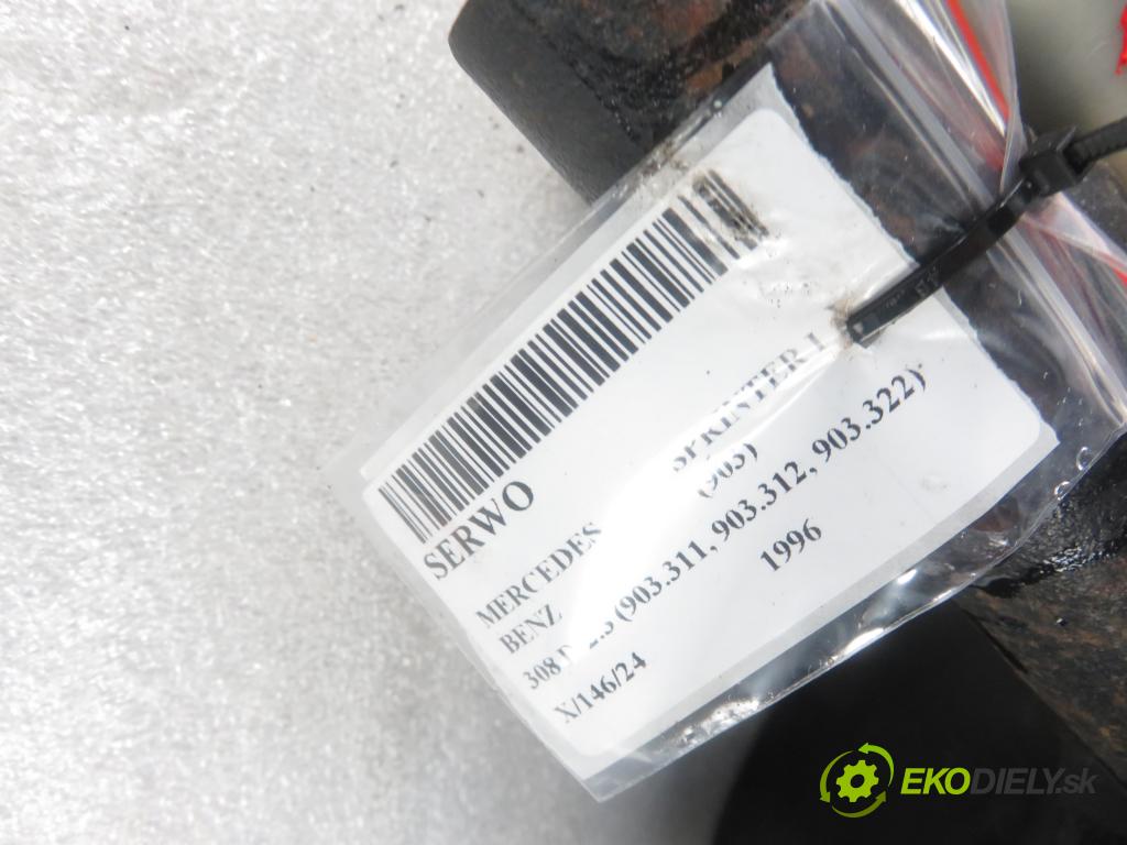 MERCEDES-BENZ SPRINTER 3-t Platforma / Podwozie (903) KABINA/PLATFORMA 1996 58,00 308 D 2.3 79 - OM 601.943 2299,00 Posilovač A0004306408 (Servočerpadlá, pumpy riadenia)