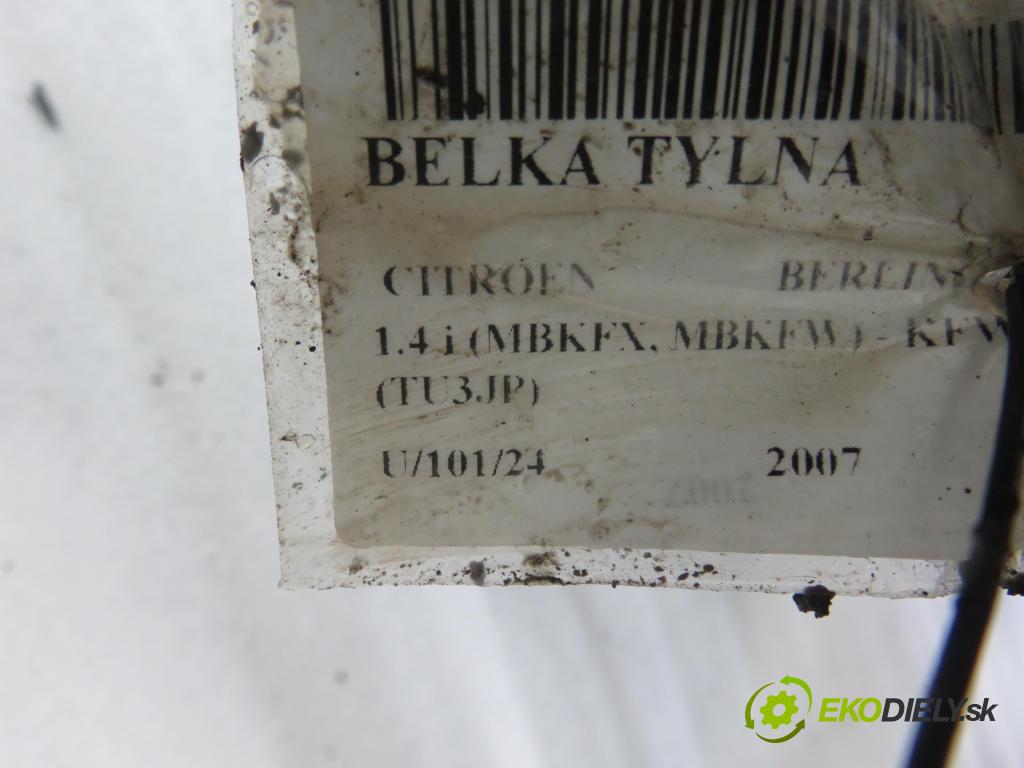 CITROEN BERLINGO FIRST Skrzynia (M_) FURGON 2007 55,00 1.4 i 75 - KFW 1360,00 výztuha zadní část