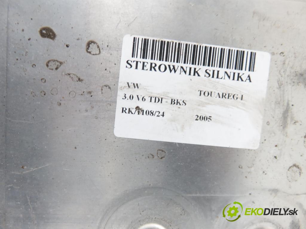 VW TOUAREG (7LA, 7L6, 7L7) SUV 2005 165,00 3.0 V6 TDI 224 - BKS 2967,00 řídící jednotka motora 7L0907401 ; 0281011960