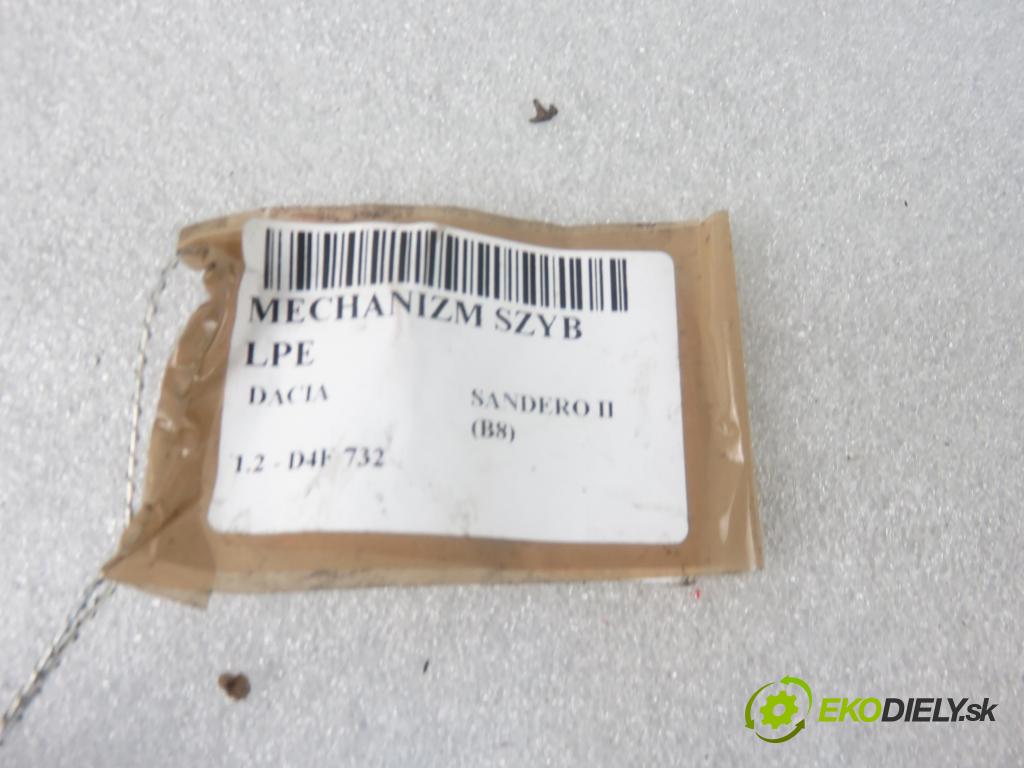 DACIA SANDERO II HB 2015 55,00 1.2 75 - D4F 732 1149,00 mechanismus oken 807213282