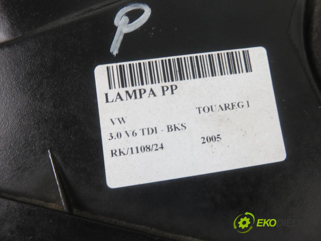 VW TOUAREG (7LA, 7L6, 7L7) SUV 2005 165,00 3.0 V6 TDI 224 - BKS 2967,00 Svetlo PP 7L6941016AM ; 3D0907391B