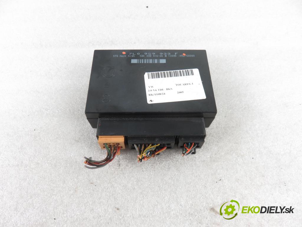 VW TOUAREG (7LA, 7L6, 7L7) SUV 2005 165,00 3.0 V6 TDI 224 - BKS 2967,00 MODUL komfortu 7L0959933F