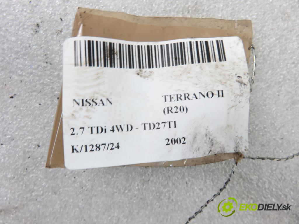 NISSAN TERRANO II (R20) TERENOWY 2002 92,00 2.7 TDi 4WD 125 - TD27TI 2664,00 Obal filtra paliva  (Obaly filtrov paliva)