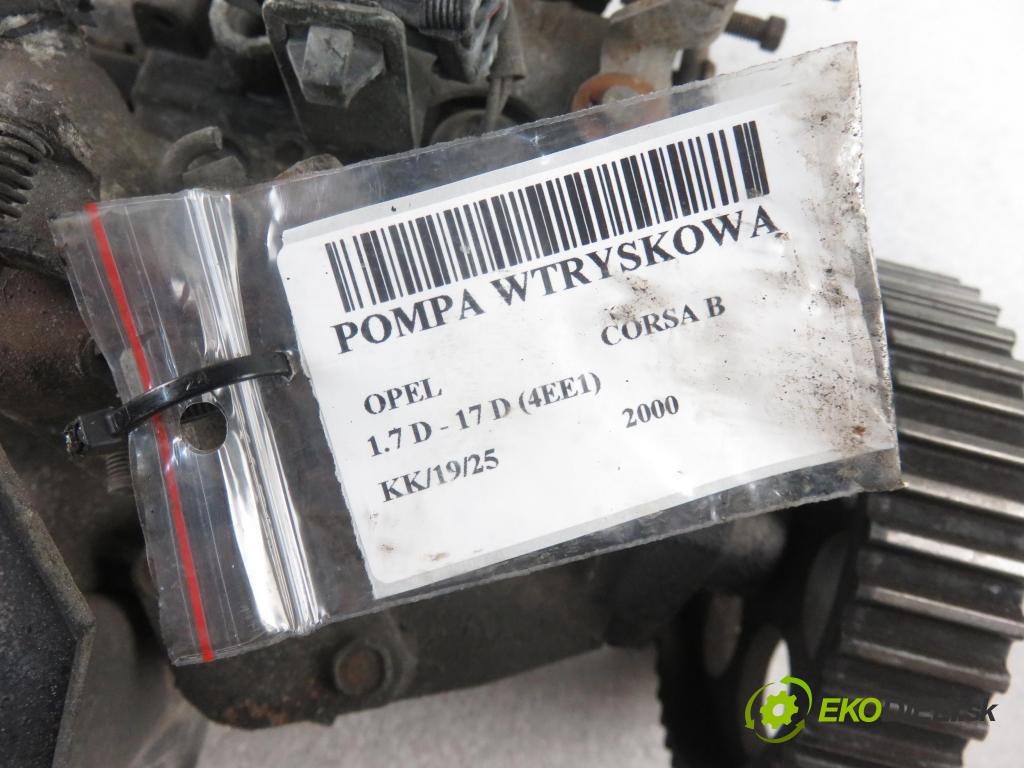OPEL CORSA B (S93) HB 2000 44,00 1.7 D - 17 D (4EE1) 1686,00 Pumpa vstrekovacia 9460620023 (Vstrekovacie čerpadlá)