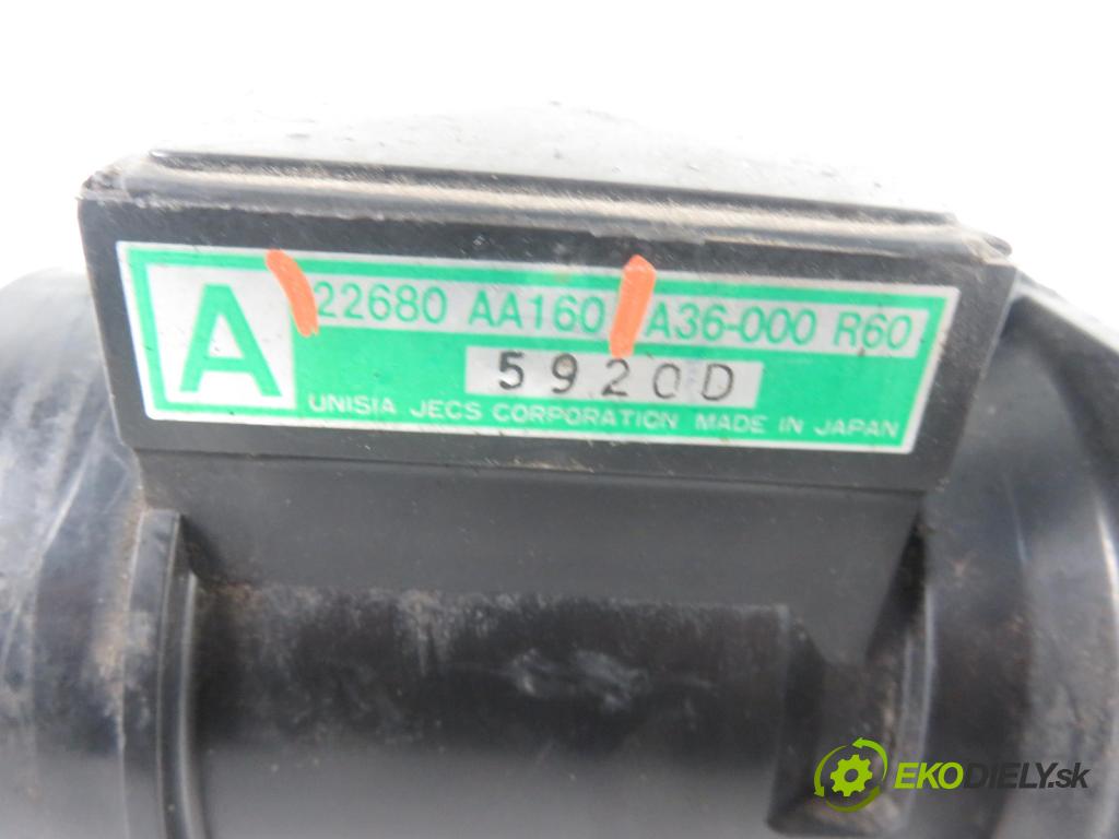 SUBARU IMPREZA Kombi (GF) KOMBI 1996 0,00 2.0 i AWD - EJ20E 1994,00 váha vzduchu vzduchu 22680AA160