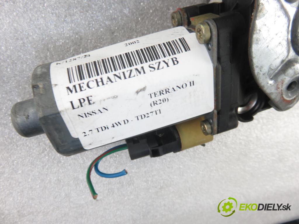 NISSAN TERRANO II (R20) TERENOWY 2002 92,00 2.7 TDi 4WD 125 - TD27TI 2664,00 mechanismus oken 0130821720