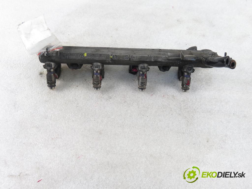 VW BORA (1J2) SEDAN 2001 77,00 1.6 16V - AZD 1598,00 Lišta vstrekovacia 0361333319AL ; 036129711 ; IWP123 (Vstrekovacie lišty)