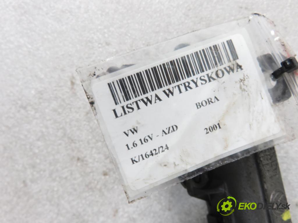 VW BORA (1J2) SEDAN 2001 77,00 1.6 16V - AZD 1598,00 Lišta vstrekovacia 0361333319AL ; 036129711 ; IWP123 (Vstrekovacie lišty)