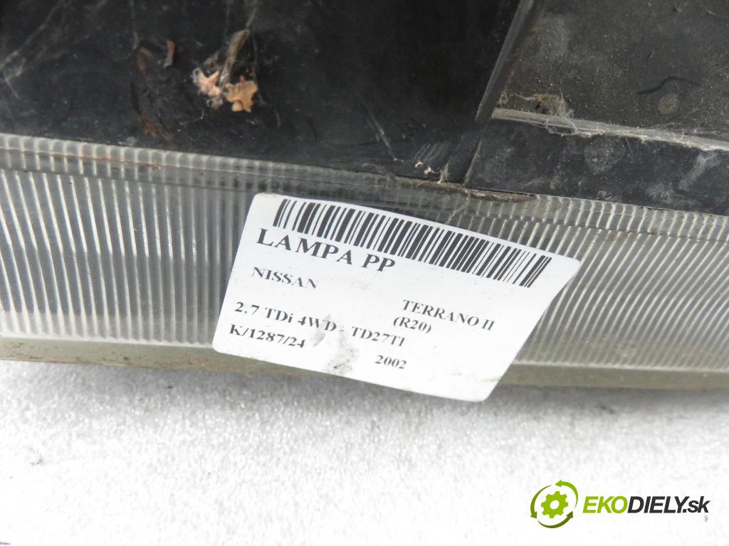 NISSAN TERRANO II (R20) TERENOWY 2002 92,00 2.7 TDi 4WD 125 - TD27TI 2664,00 Svetlo PP