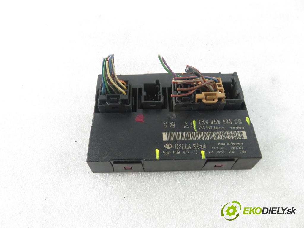 VW TOURAN (1T1, 1T2) MINIVAN 2006 103,00 2.0 TDI - BMM 1968,00 MODUL komfortu 1K0959433CB ; 5DK00897713