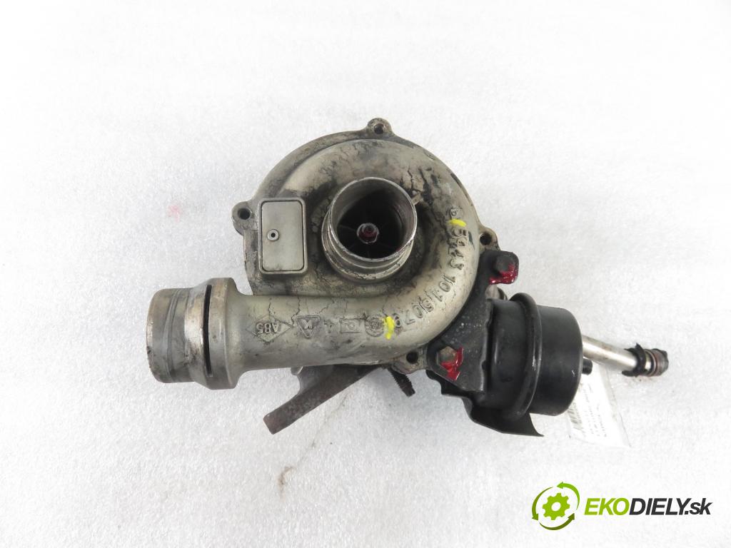 RENAULT SCENIC II (JM0/1_) MINIVAN 2005 74,00 1.5 dCi 101 - K9K 728 1461,00 RYCHLONABÍJEČKA: 54431015079 (Turbodúchadla (kompletní))