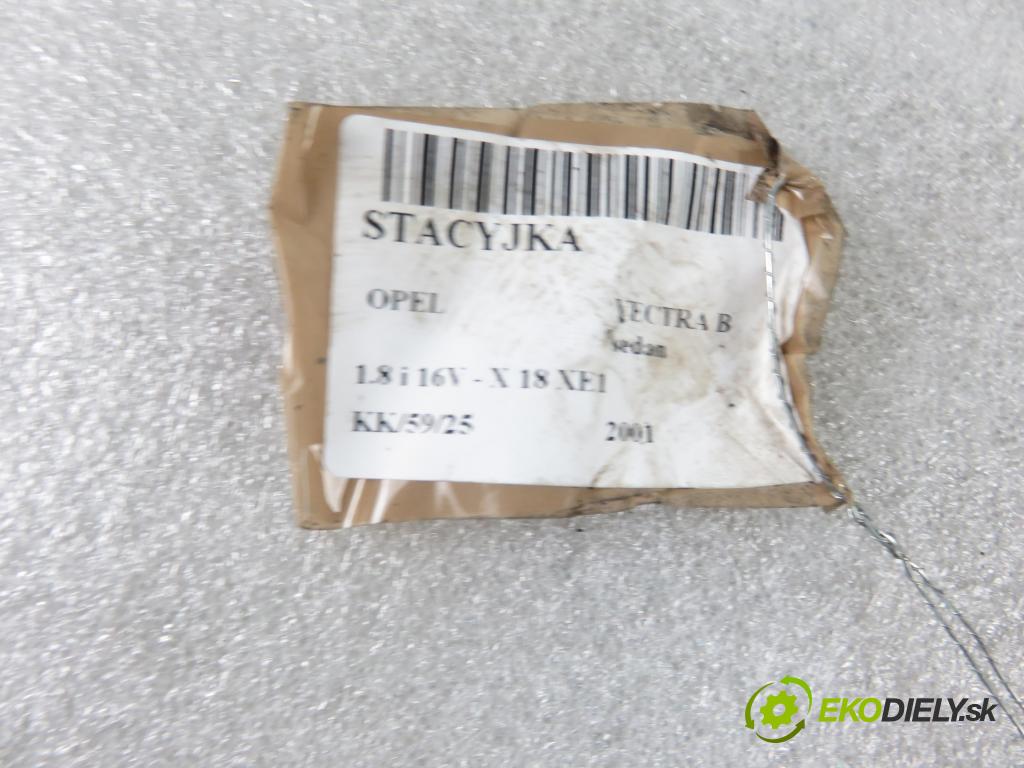 OPEL VECTRA B (J96) SEDAN 2001 85,00 1.8 i 16V - X 18 XE1 1796,00 spinačka 24445098 ; 5WK4763 (Spínacie skrinky a kľúče)