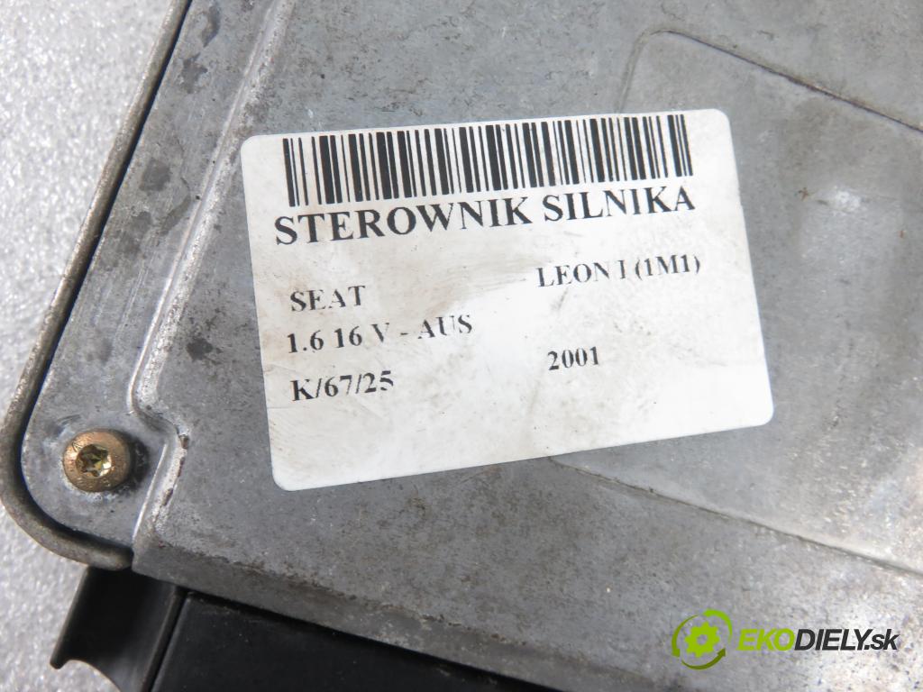 SEAT LEON (1M1) HB 2001 77,00 1.6 16 V - AUS 1598,00 Riadiaca jednotka Motor 036906034BD ; IAW4LVHA