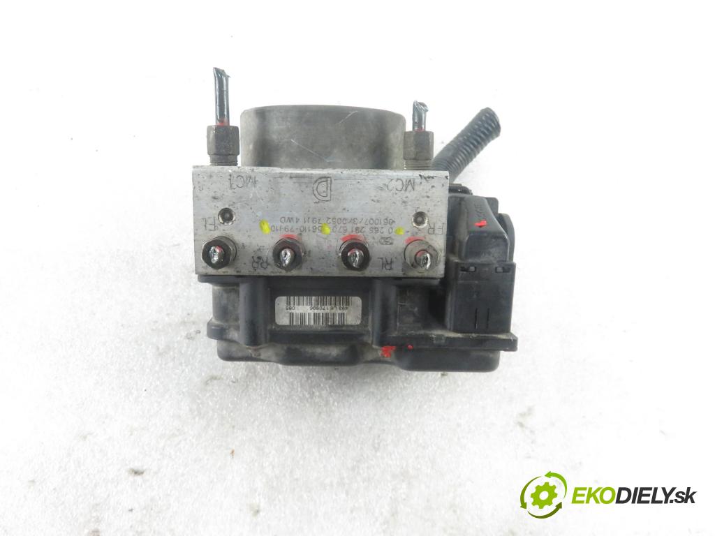 FIAT SEDICI (189_) CROSSOVER 2006 88,00 1.9 D Multijet 120 4x4 - D19AA 1910,00 Pumpa ABS 0265800494 ; 0265281670 ; 5611079J10 (Pumpy ABS)