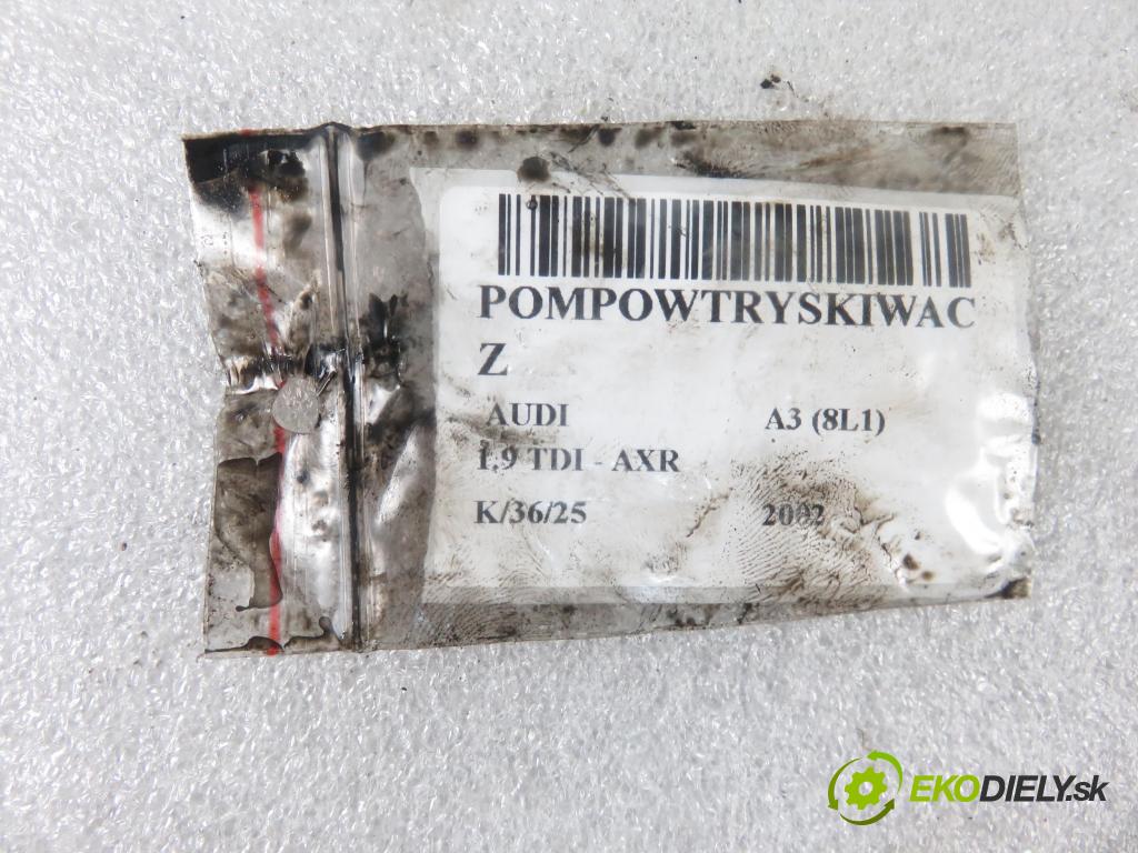 AUDI A3 (8L1) HB 2002 74,00 1.9 TDI - AXR 1896,00 Vstrekovač 038130073AQ ; 0414720213 (Vstrekovače)