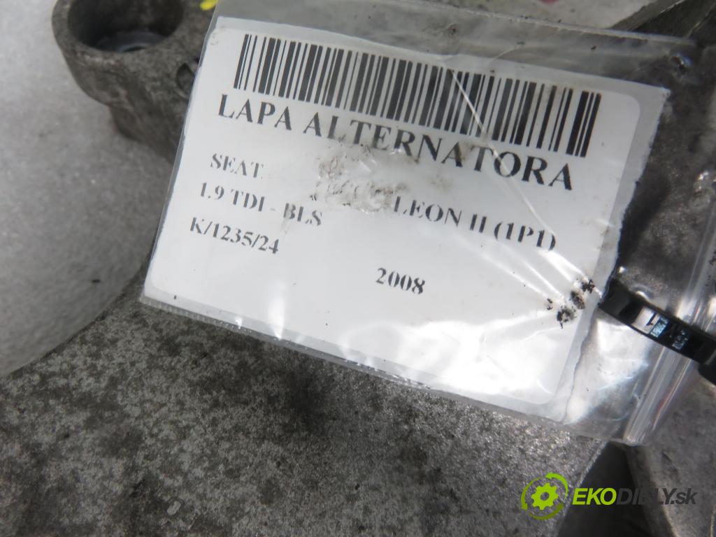 SEAT LEON (1P1) HB 2008 77,00 1.9 TDI - BLS 1896,00 uchycení alternátora 038903143AF