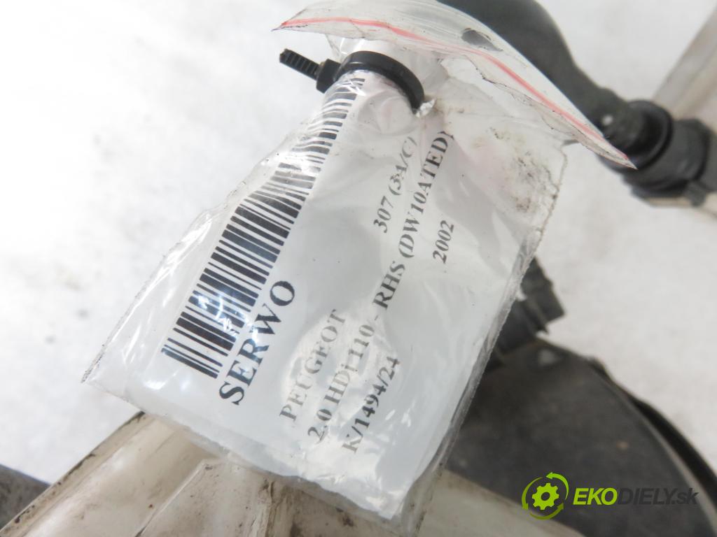 PEUGEOT 307 (3A/C) HB 2002 79,00 2.0 HDi 110 - RHS 1997,00 Posilovač 9643129680 ; 0204024597 (Servočerpadlá, pumpy riadenia)