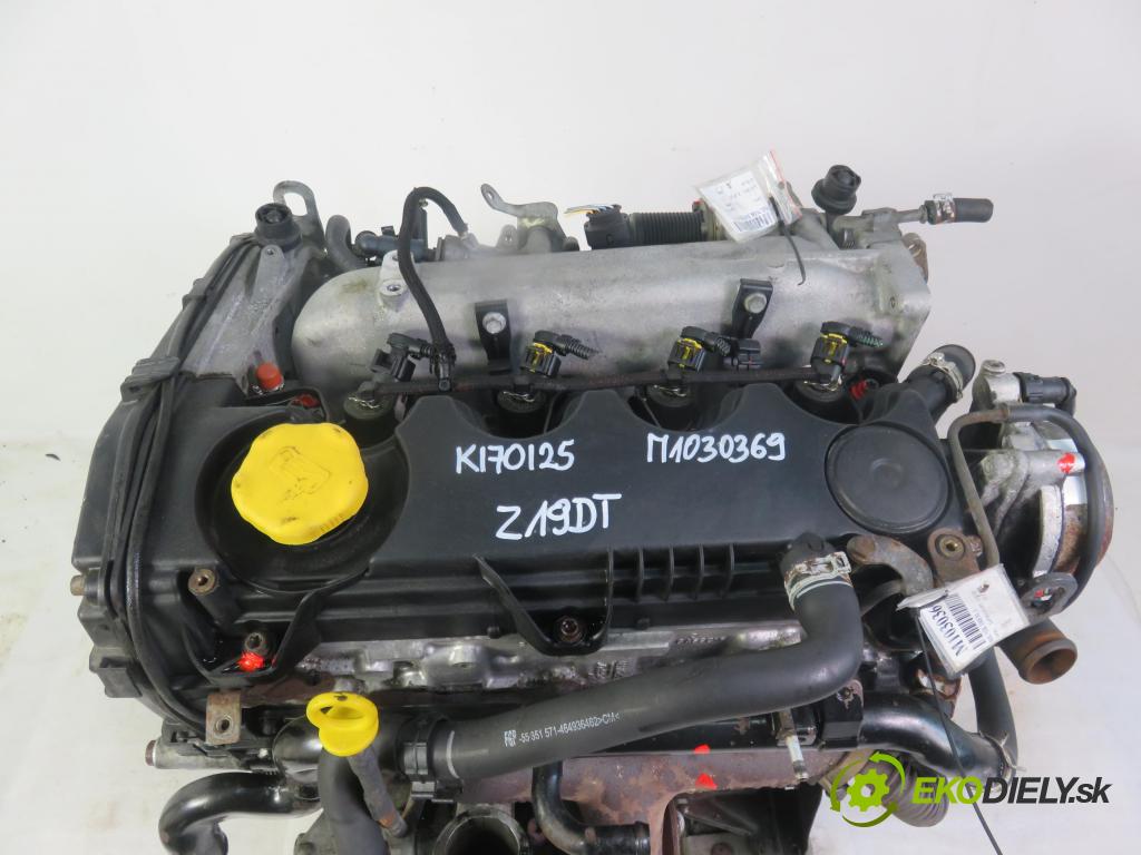 OPEL ZAFIRA B (A05) MINIVAN 2006 88,00 1.9 CDTI 8V 120 - Z 19 DT 1910,00 Motor DIESEL Z19DT