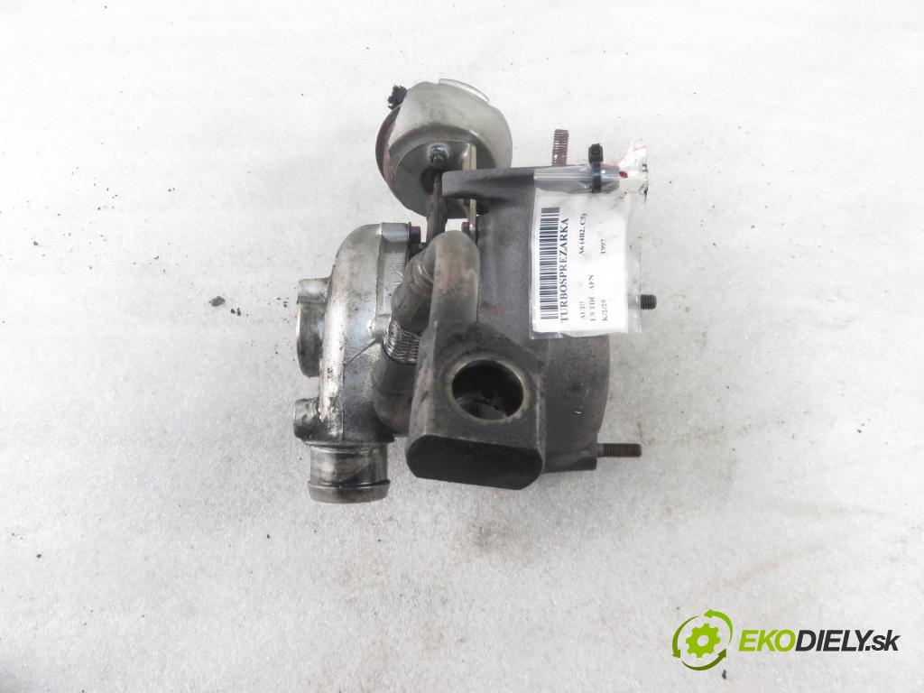 AUDI A6 (4B2, C5) SEDAN 1997 81,00 1.9 TDI - AFN 1896,00 RYCHLONABÍJEČKA: 028145702H (Turbodúchadla (kompletní))