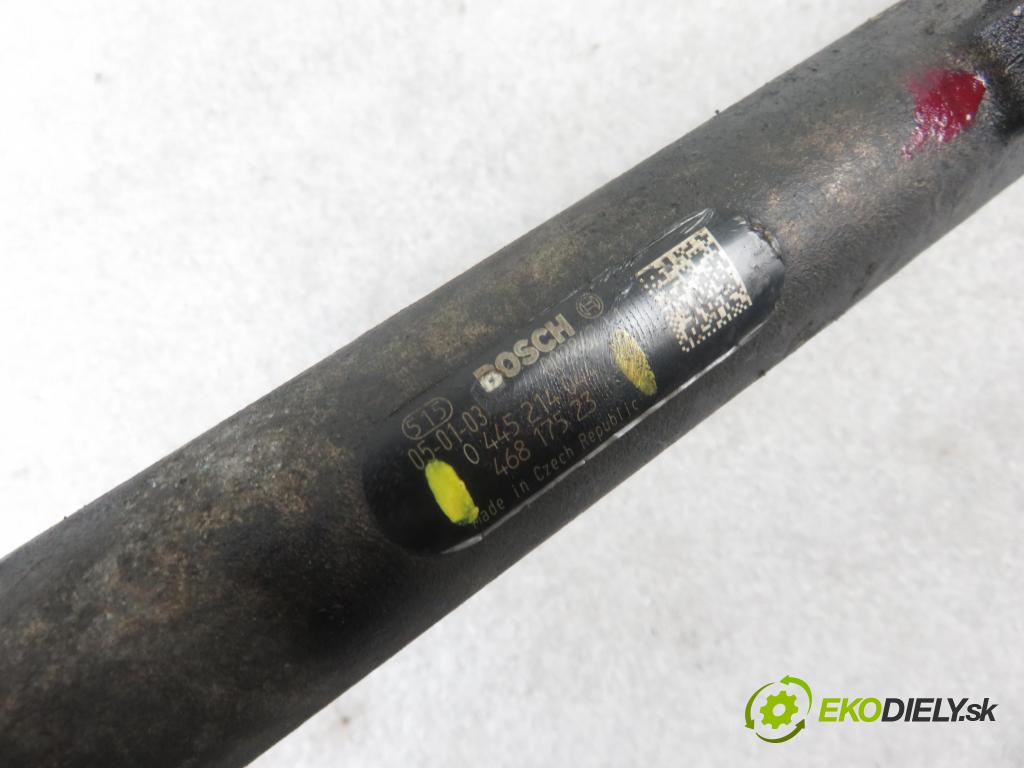 OPEL COMBO C CHLODNIA 2005 51,00 1.3 CDTI 16V - Z 13 DT 1248,00 Lišta vstrekovacia 0281002584 ; 46817523 ; 0445214044 (Vstrekovacie lišty)